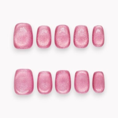 Court Ballerine Velours Rose