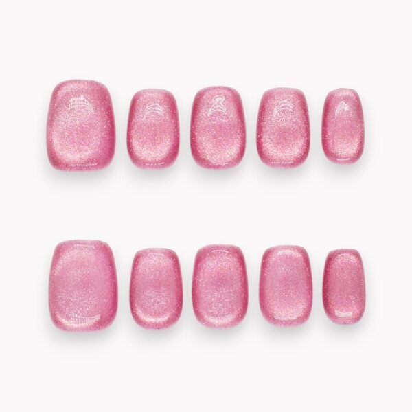 Court Ballerine Velours Rose