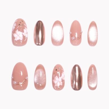 Medium Round - Mist Rose Series 01 1 18