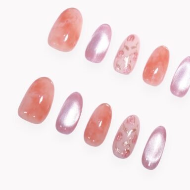 Medium Round - Mist Rose Series 02 9 68