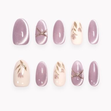 Medium Round - Mist Rose Series 04