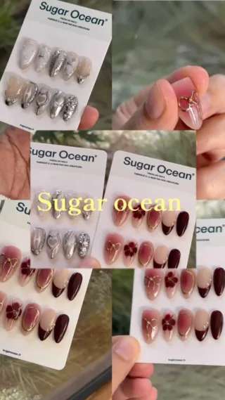Instagram post from sugarocean_pressonnails. This post is in position 8.
